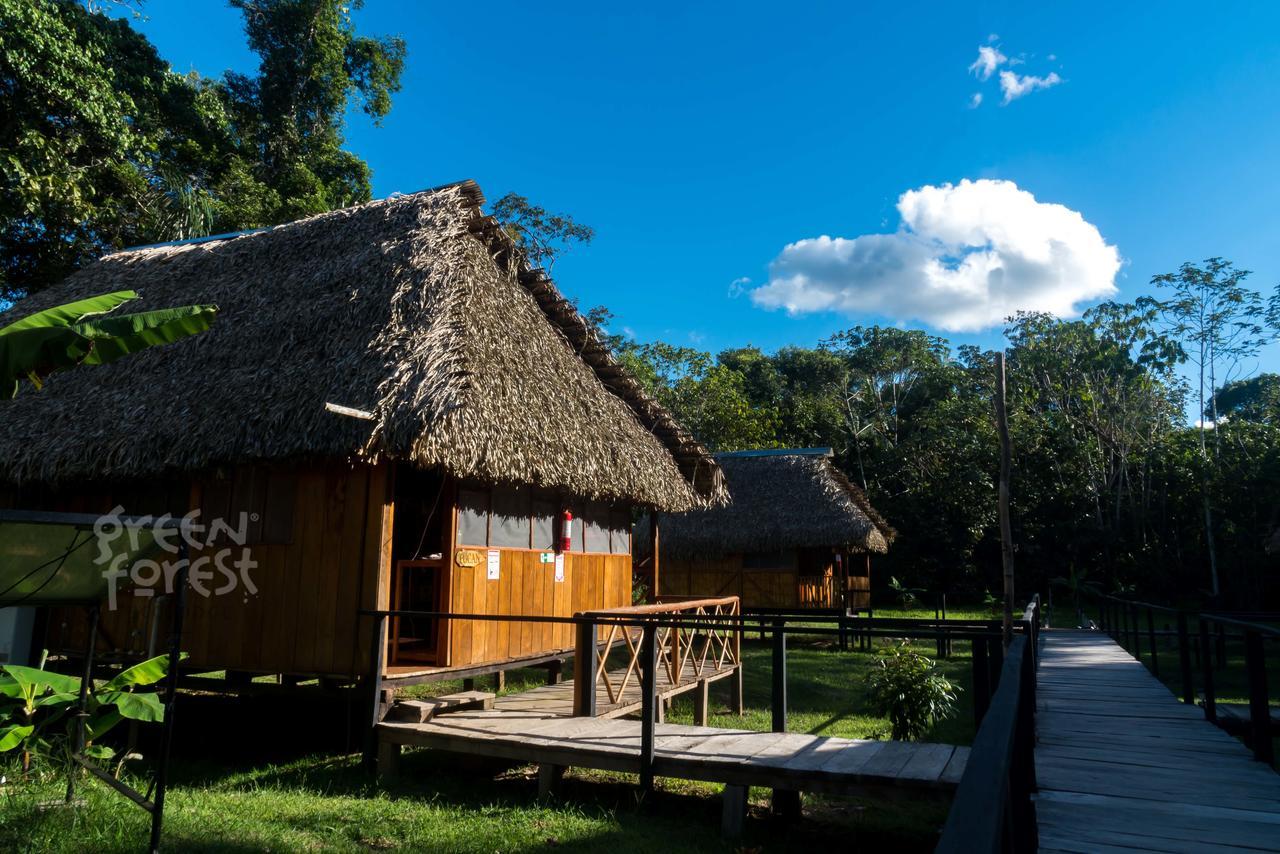Green Forest Ecolodge Пуэрто-Монтуфар Экстерьер фото